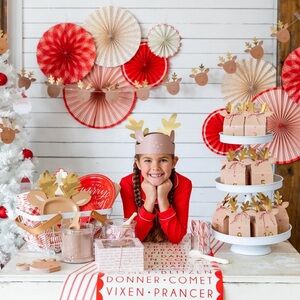 My Mind’s Eye Christmas Rudolph The Red Nose Reindeer Party Set